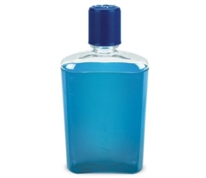 Nalgene 350ml/12oz Flask with Blue Cap (Blue) (Blue)