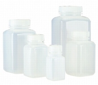 Nalgene HDPE Square Wide Mouth Samle Bottle (250ml) (250ml)