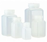 Nalgene HDPE Square Wide Mouth Samle Bottle (60ml) (60ml)
