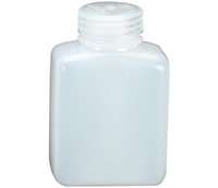 Nalgene HDPE Wide Mouth Rectangular Bottle (250ml) (250ml)