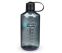 Nalgene Narrow Mouth 1.0L Bottle (Grey) (Grey)