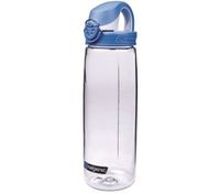 Nalgene OTF 24oz Bottle with Seaport Blue Cap (Transparent) (Transparent)