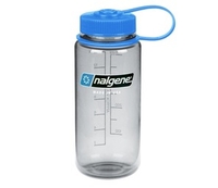 Nalgene Wide Mouth 0.5L Bottle (Grey) (grey)