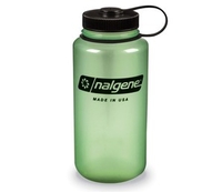 Nalgene Wide Mouth Glow 1.0L Bottle (Green) (Green)