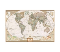 National Geographic World Map Executive