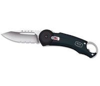 (NF)Buck 750 Redpoint Black Handle Knife (2.75in Blade) (Black)