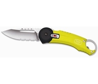 (NF)Buck 750 Redpoint Yellow Handle Knife (2.75in Blade) (Yellow)