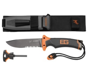 (NF)Gerber Bear Grylls Ultimate Fixed Blade Knife (Serrated Edge)