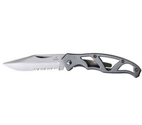 (NF)Gerber Paraframe Mini SS Folding Clip Knife (Serrated Edge)