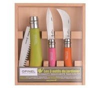 (?NF)Opinel 3pc Gardeners Knife Set