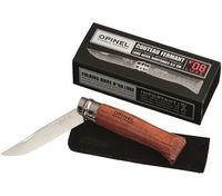 (?NF)Opinel No 8 Bubinga Wood Handle Pocket Knife (Opinel No 8 Bubinga Wood Handle Pocket Knife)