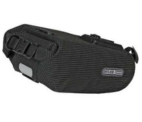 (NF)Ortlieb Reflective Saddle Bag High Visibility (Black) (Black)