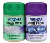 Nikwax Down Wash/Down Proof Clean & Proof Twin Pack (2 x 150ml) (2 x 150ml)