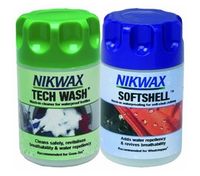 Nikwax Tech Wash/SoftShell Clean & Proof Twin Pack (300ml) (300ml)