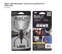 (?)Nite Ize Buglit With White Led (Black Body with Foliage Leg) (Black Body with Foliage Leg)