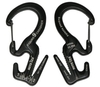 Nite Ize Carabiner Figure 9 Small Black Colour Twin with Rope (Small)