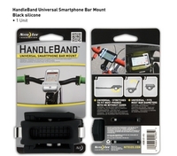 Nite Ize HandleBand Universal Smartphone Bar Mount (Black Silicone) (Black Silicone)