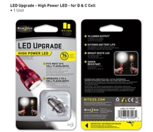 Nite Ize High Power LED Upgrade Kit For C or D Cell (Nite Ize High Power LED Upgrade Kit For C or D Cell)
