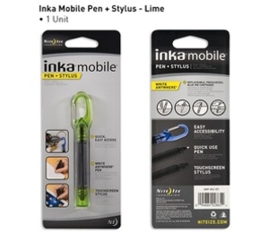 Nite Ize Inka Mobile Pen and Touch Screen Stylus (Lime Green) (Lime Green)