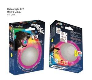 Nite Ize Meteorlight K-9 LED Dog Ball (Disco) (disco)