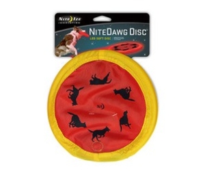 (?)Nite Ize Nite Dawg Led Soft Disc (Red) (Red)