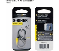 Nite Ize S Biner SlideLock Size 2 (Stainless) (Stainless)