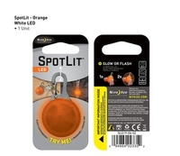 Nite Ize Spotlit White LED (Orange Plastic) (Orange Plastic)
