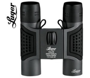 (OD)Luger LG10x25 Compact Roof Binoculars (Black) (Luger LG10x25 Compact Roof Binoculars)