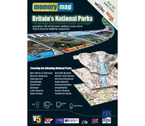(OD**)Memory Map 1:50, 000 Britains National Parks