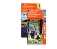 (OD)Ordnance Survey Laminated Map Brecon Beacons East
