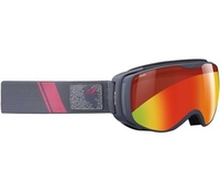 ~OFFER~ Julbo Luna Womens Goggles (Snow Tiger Multilayer Fire Lens Grey Frame) (Julbo Luna Womens Goggles (Snow Tiger Multilayer Fire Lens Grey Frame))