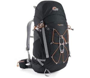 ~OFFER~ Lowe Alpine AirZone Pro 45:55 Backpack (Black/Pumpkin) (Black/Pumpkin)