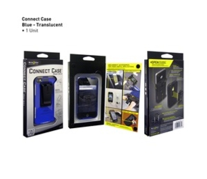 (?)**OFFER** Nite Ize Connect Case For iPhone 4 and 4S (Blue Translucent) (Blue Translucent)