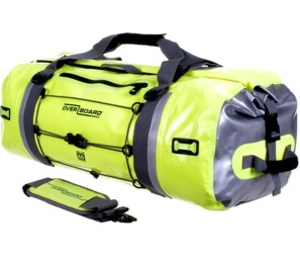 ~OFFER~ OverBoard 60 Litre Pro Vis Waterproof Duffel Bag (High Visibility Yellow) (High Visibility Yellow)