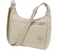 ~OFFER~ Pacsafe Citysafe CS100 Travel Handbag (Almond) (Almond)