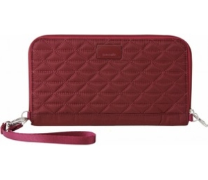 ~OFFER~ Pacsafe RFIDsafe W250 Womens Travel Organiser (Cranberry) (Cranberry)