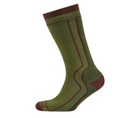 **OFFER** SealSkinz Trekking Sock Green/Olive Unisex Medium (Size 6-8 UK) (Unisex Medium (Size 6-8 UK))
