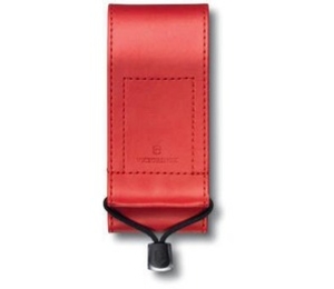 **OFFER** Victorinox Synthetic Leather Pouch Red for Swiss Officer Knife 111 (Synthetic Leather Red)