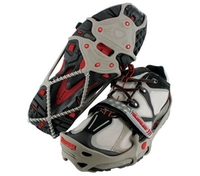 ~OFFER~ Yaktrax Run Ice Traction in Grey/Red (Large UK 10-13 EU 44-46) (Large UK 10-13 EU 44-46)