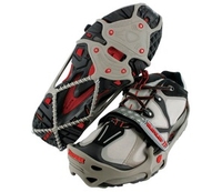 ~OFFER~ Yaktrax Run Ice Traction in Grey/Red (X Large UK 13+ EU 46+) (X Large UK 13+ EU 46+)