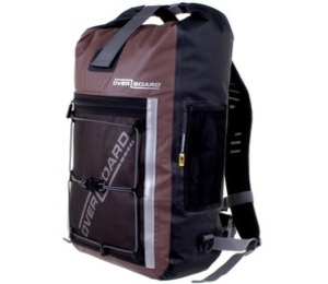 OverBoard 30 Litre Pro Sports Waterproof Backpack (Brown) (Brown)