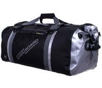 OverBoard 90 Litre Pro Sports Waterproof Duffel Bag (Black) (Black)