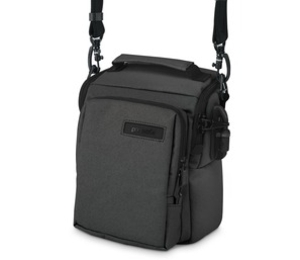 Pacsafe Camsafe Z6 Anti Theft Camera and Mini Tablet Bag (Charcoal) (Charcoal)