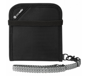 Pacsafe RFIDsafe V100 Purse (Black) (Black)