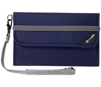 Pacsafe RFIDsafe V250 Travel Wallet (Navy Blue) (Navy Blue)