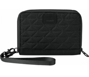 Pacsafe RFIDsafe W150 Womens Organiser (Black) (Black)