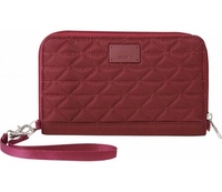 Pacsafe RFIDsafe W200 Womens Travel Purse (Cranberry) (Cranberry)