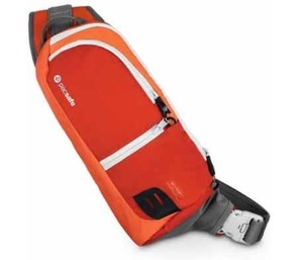 Pacsafe Venturesafe 150 GII Anti Theft Cross Body Pack (Sunset Red) (Sunset Red)
