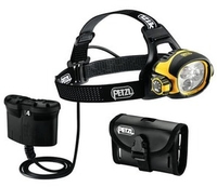 Petzl Ultra Vario Belt Headlamp with Accu 4 Ultra Remote Rechargeable Battery (Ultra Vario Belt)