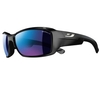 (REINST)Julbo Whoops Speed Sunglasses (Shiny Black Frame Spect 3+ Grey Blue Flash Lens) (Shiny Black)